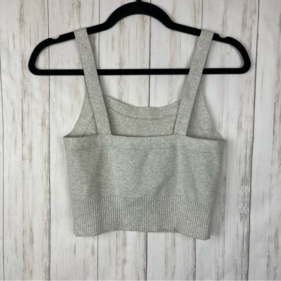 Everlane gray cropped cotton tank Medium - Picture 4 of 7